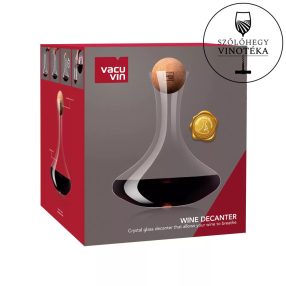VACUVIN Dekantáló kancsó golyó záróval díszdoboz